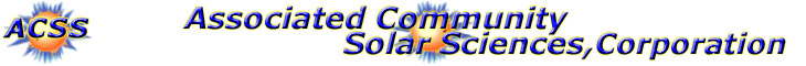 Associated Community Solar Sciences
